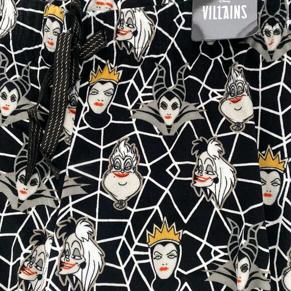 Disney Villains Sleepwear Bottoms Sz L - Picture 2 of 6